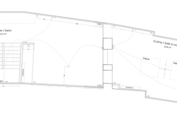 Plan R+1-renovation-maison-Dieulefit