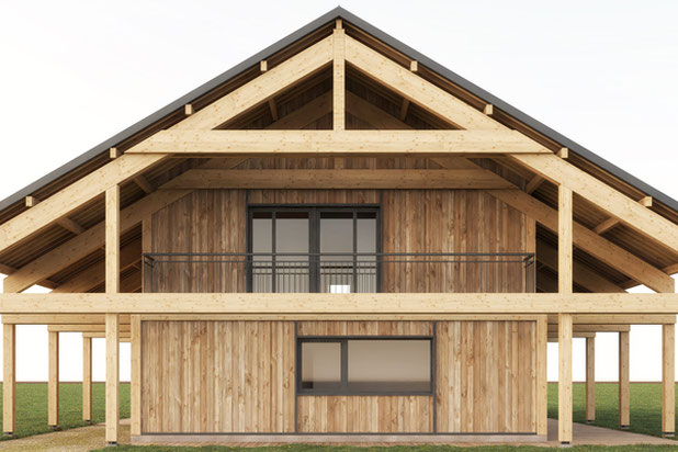 Façade ouest-construction-maison-Vuillafans