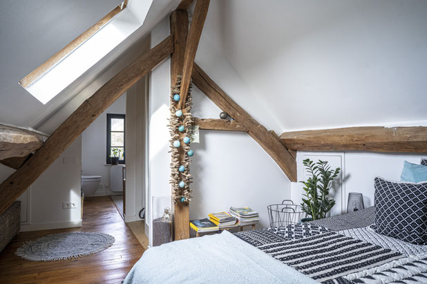 Combles - Suite parentale-renovation-maison-Villeneuve-sur-Verberie