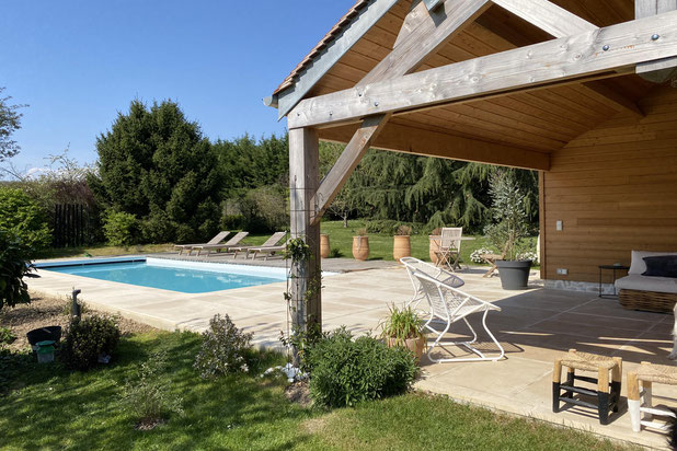 Vue vers la piscine-agrandissement_extension-extension-Villeneuve-sur-Verberie