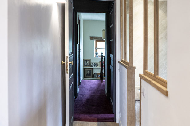 Le couloir vers les autres pièces-renovation-maison-Villeneuve-sur-Verberie