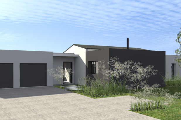Vue depuis l’extérieure-construction-maison-Brains