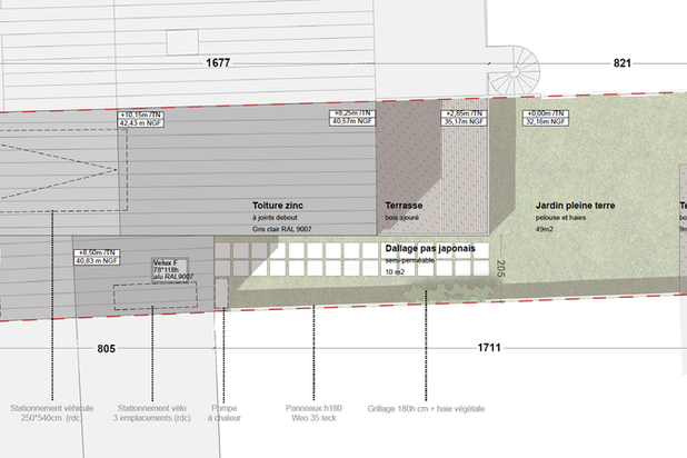 plan masse-construction-maison-Rennes