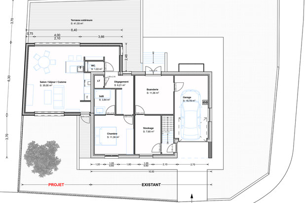 Rdc - projet-agrandissement_extension-maison-Clermont-Ferrand