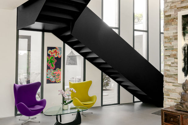 Escalier sur mesure-construction-maison-Sommières