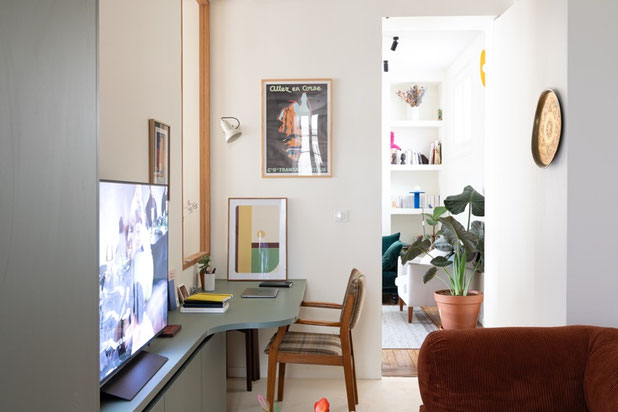 Bureau, salon TV, chambre?-renovation-appartement-Paris
