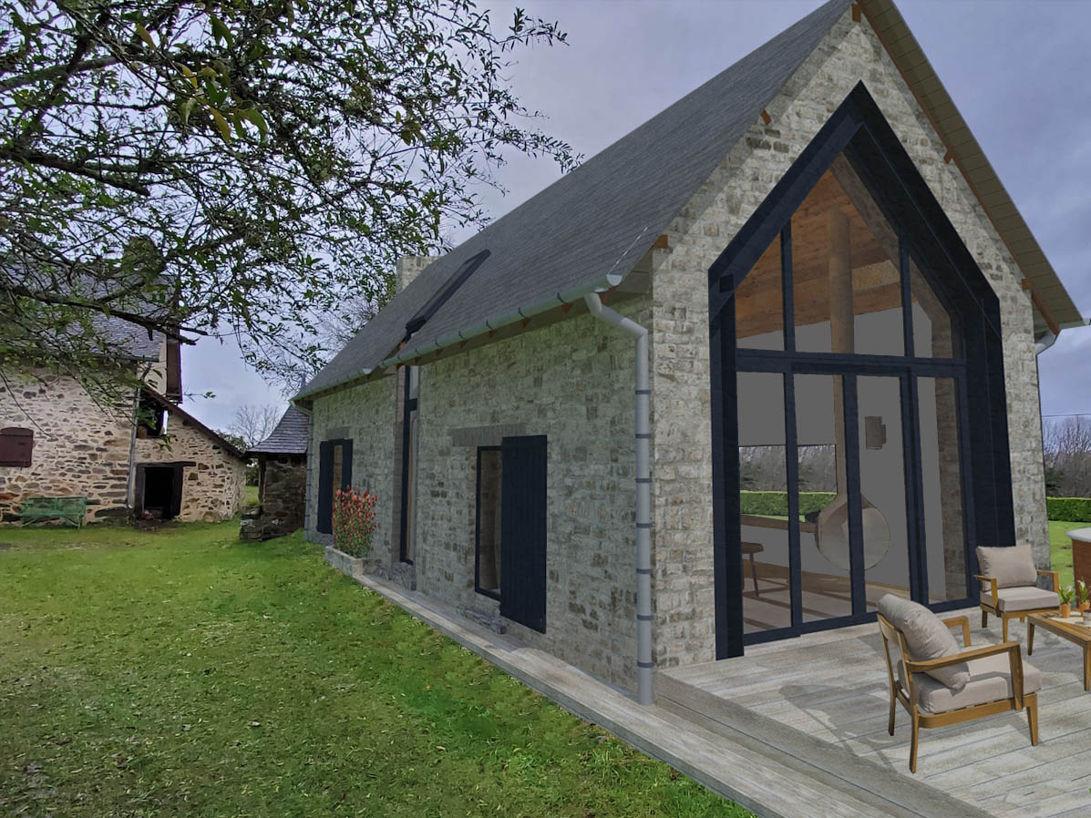 Le Cheyron – rénovation de maison Marne