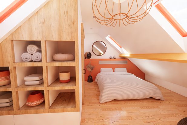 CHAMBRE PARENTALE-renovation-appartement-Paris