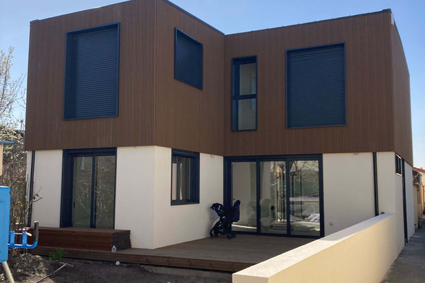 extérieur de la maison-construction-maison-Romainville