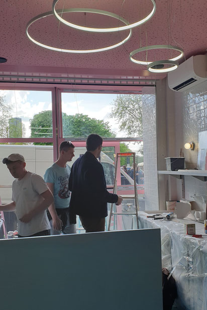 C'est Mon Donuts, Paris 5-amenagement-boutique_local-Paris