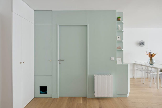 Entrée / Salle à manger-renovation-appartement-Paris