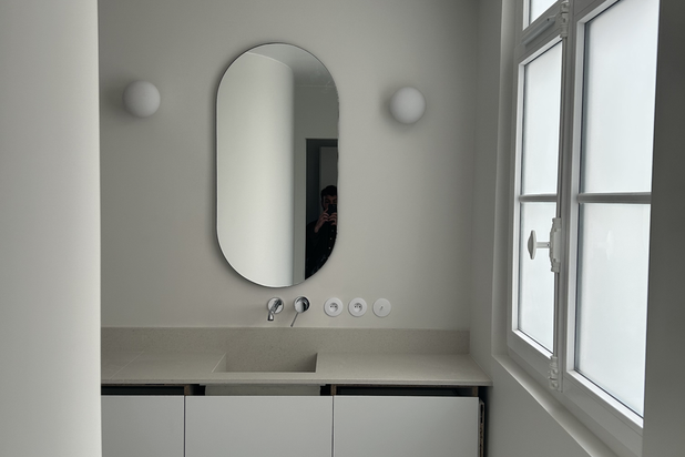 La salle de bains (chantier)-renovation-appartement-Paris