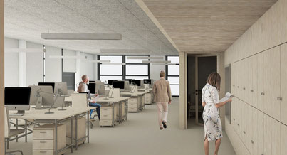 Photo d'un projet de Rénovation Bureaux à Reims