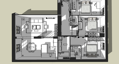 Photo d'un projet de Aménagement Appartement à Nice