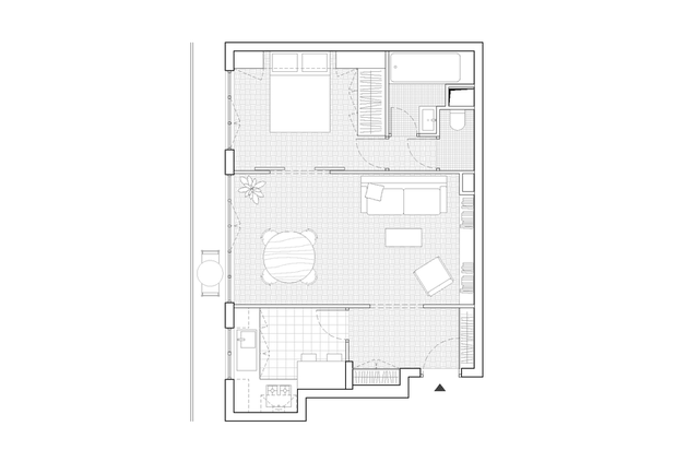 Plan existant-renovation-logement-Paris