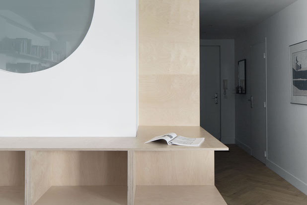 Détail meuble sur mesure-renovation-logement-Paris