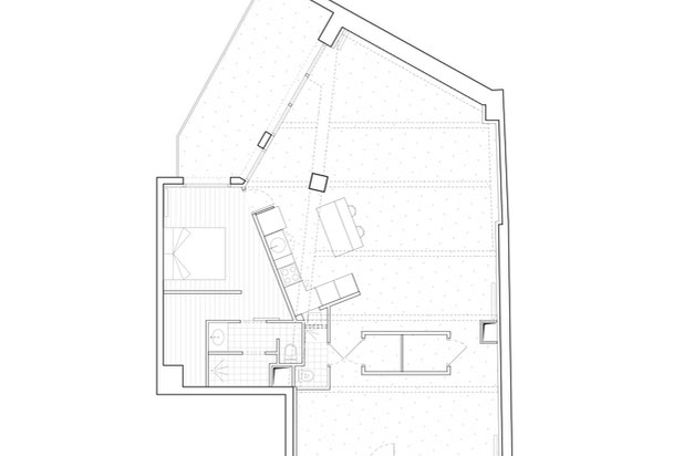 Plan de l'existant-renovation-logement-Paris