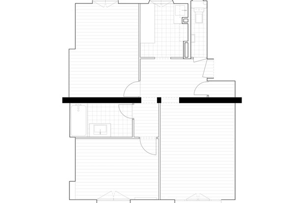 Plan existant-renovation-appartement-Pantin