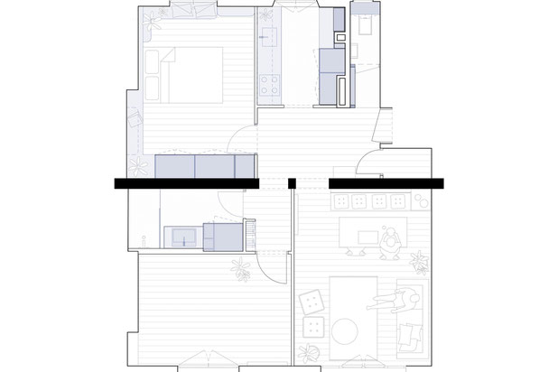 Plan projet-renovation-appartement-Pantin