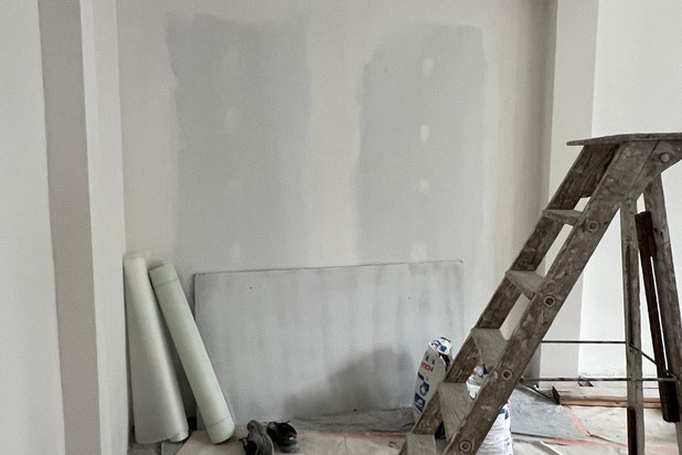 Chantier - Entrée-renovation-appartement-Saint-Étienne