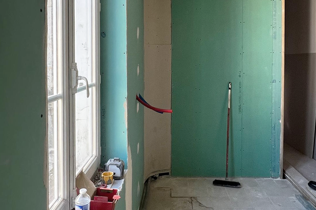 Chantier - Salle de bain-renovation-appartement-Saint-Étienne