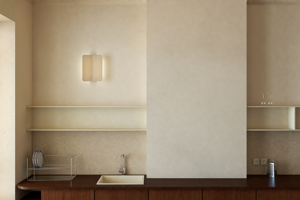 Projet/Image de synthèse - Cuisine-renovation-appartement-Saint-Étienne