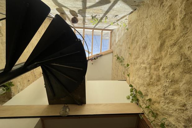 Cage d'escalier-surelevation-maison-Bordeaux