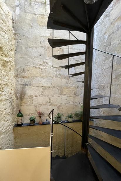 Cage d'escalier-surelevation-maison-Bordeaux