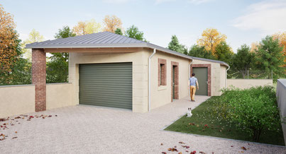 Photo d'un projet de Construction Garage à Le Chautay