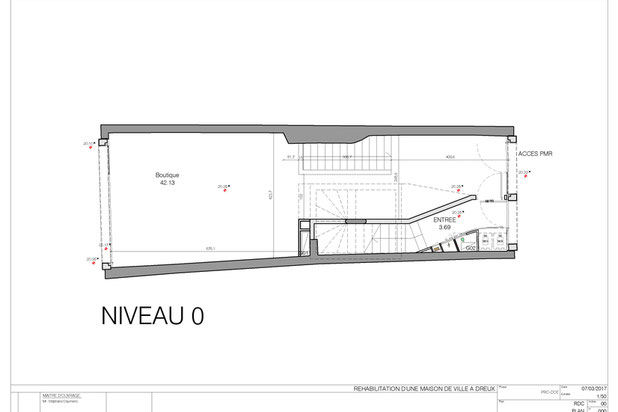 Plan RDC 1-rehabilitation-immeuble-Dreux