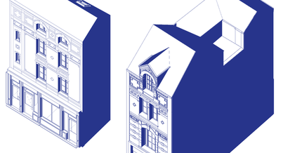 Photo d'un projet de Réhabilitation Immeuble à Dreux