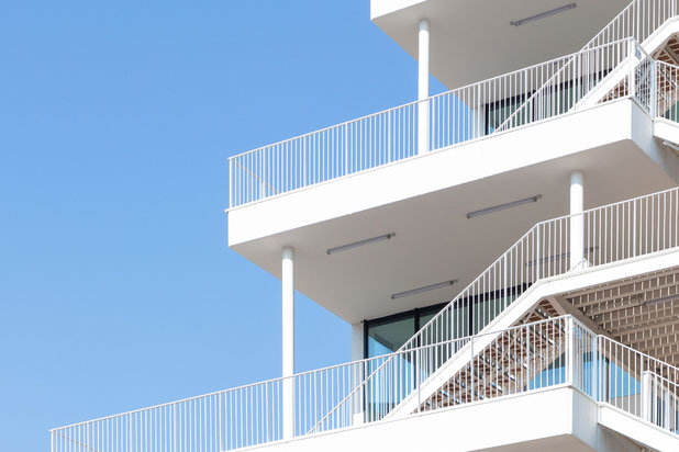 Détail escaliers-construction-bureaux-Bobigny