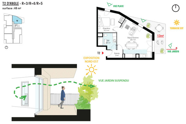 Logement T2-construction-logement-Orly