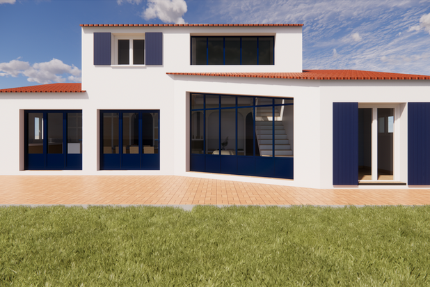 Façade-surelevation-maison-Noirmoutier-en-l'Île