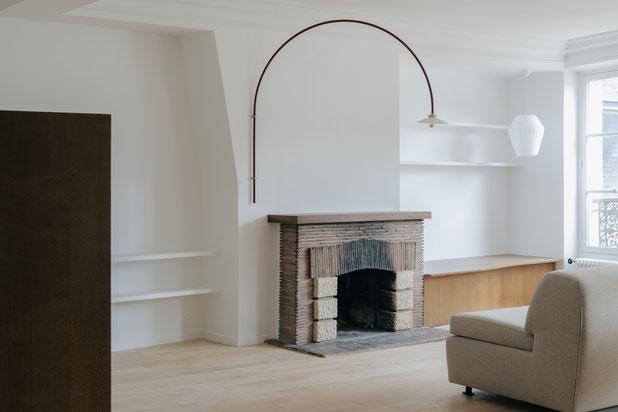vue du salon-renovation-appartement-Paris