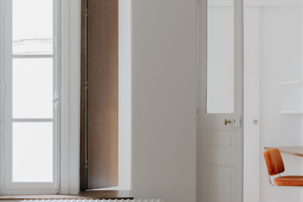 vue d'une chambre-renovation-appartement-Paris