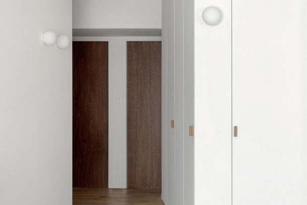 couloir, accès chambres et sdb-renovation-appartement-Marseille