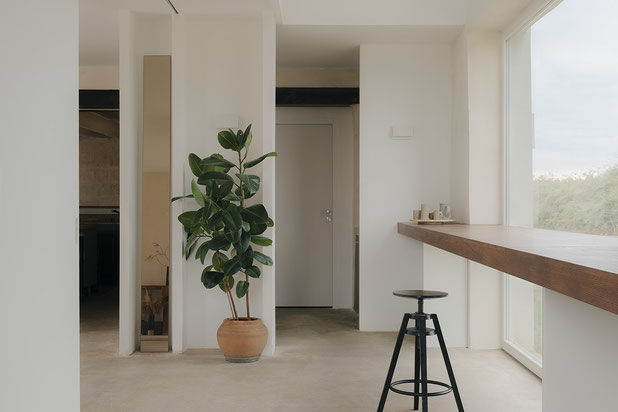 vue de l'atelier de céramique-rehabilitation-maison-Arles