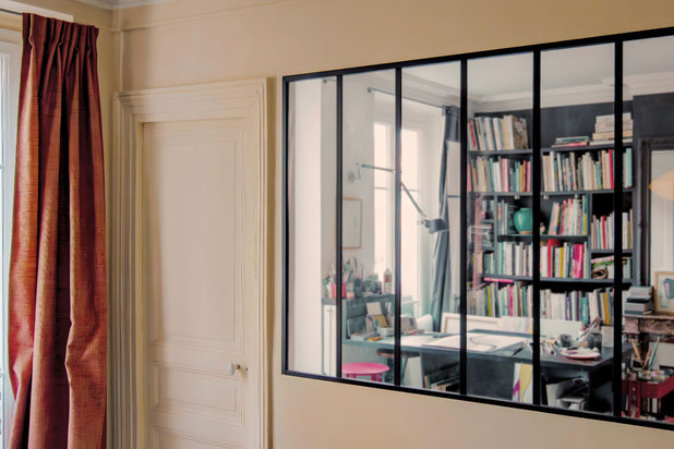 La verrière de l'atelier-renovation-appartement-Paris