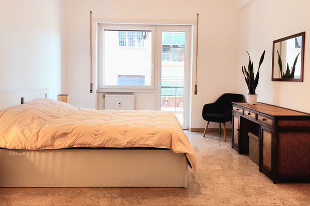 Chambre principale-rehabilitation-appartement-Roma