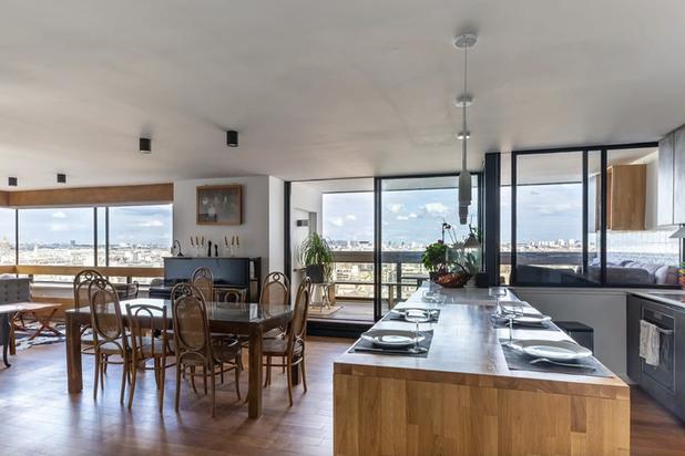 Salle à manger-rehabilitation-appartement-Paris