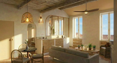 Photo d'un projet de Réhabilitation Appartement à Marseille