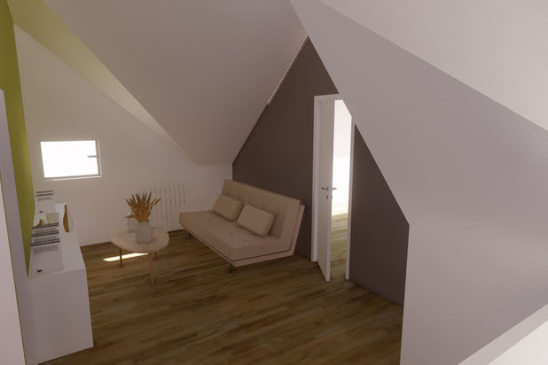 Mezzanine- Projet V.-amenagement-maison-Guissény