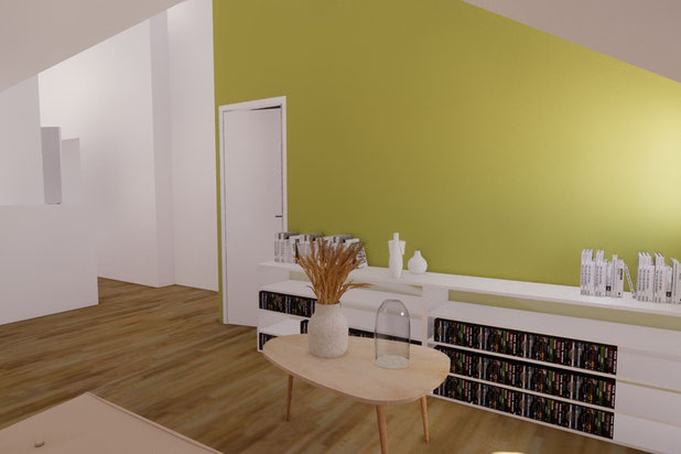 Mezzanine - Projet V.-amenagement-maison-Guissény