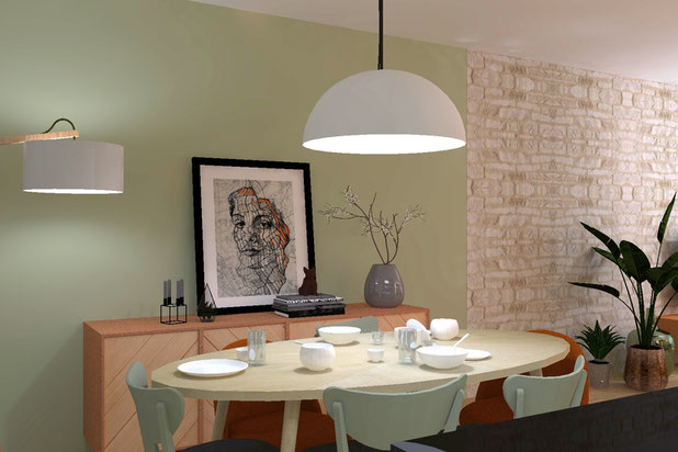 Espace repas-renovation-maison-Bègles