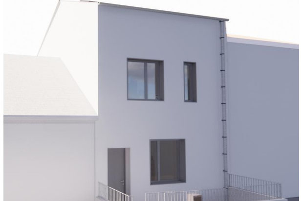 Façade sur rue-agrandissement_extension-maison-Rezé