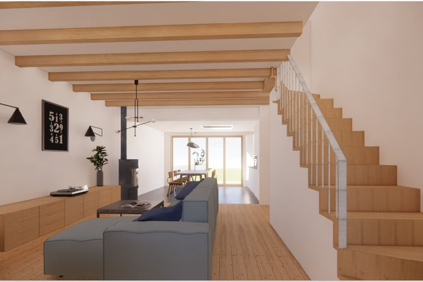 Salon-agrandissement_extension-maison-Rezé