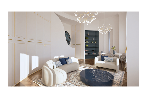 Aménagement intérieur-rehabilitation-hotel-Ajaccio