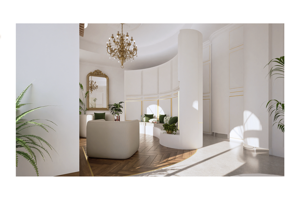 Aménagement intérieur-rehabilitation-hotel-Ajaccio