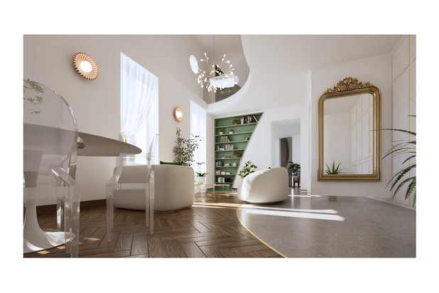 Aménagement intérieur-rehabilitation-hotel-Ajaccio